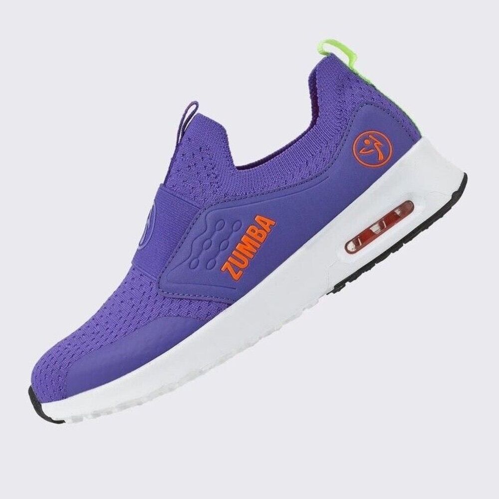 Zumba Fitness Purple and Orange Sneakers